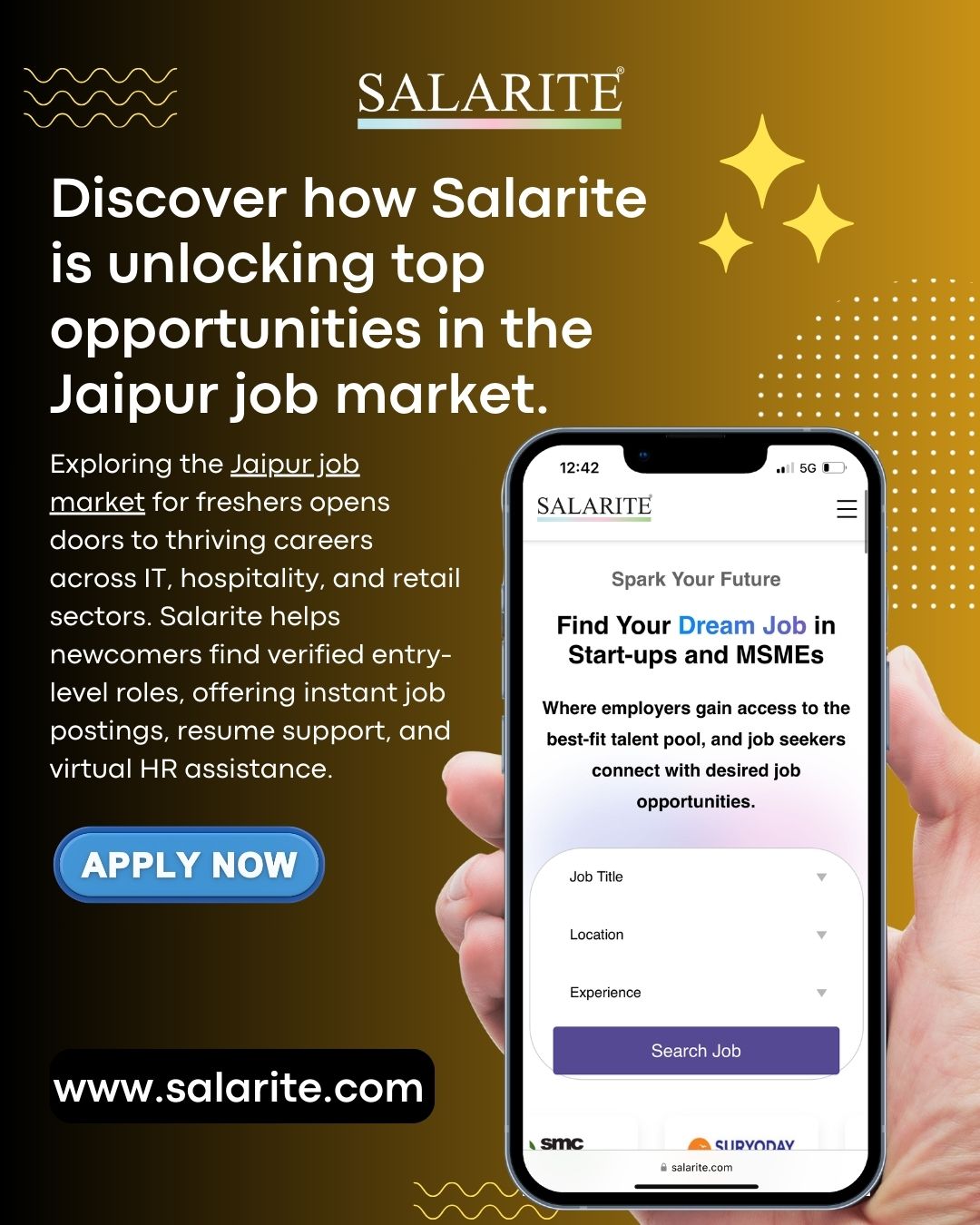 Discover how Salarite is unlocking top opportunities in the Jaipur job market.